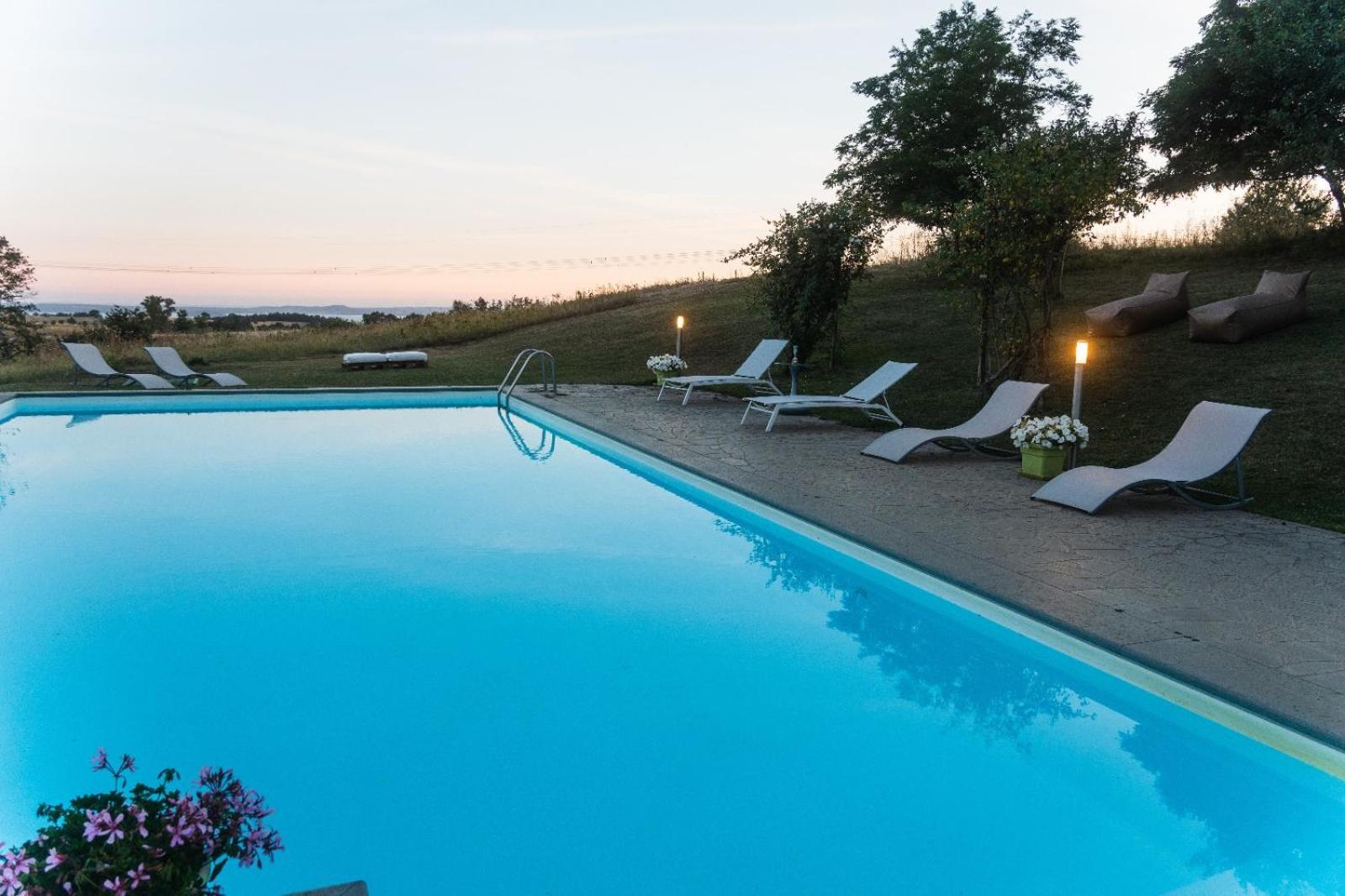 Bed and Breakfast Collina Blu Bolsena Exterior foto
